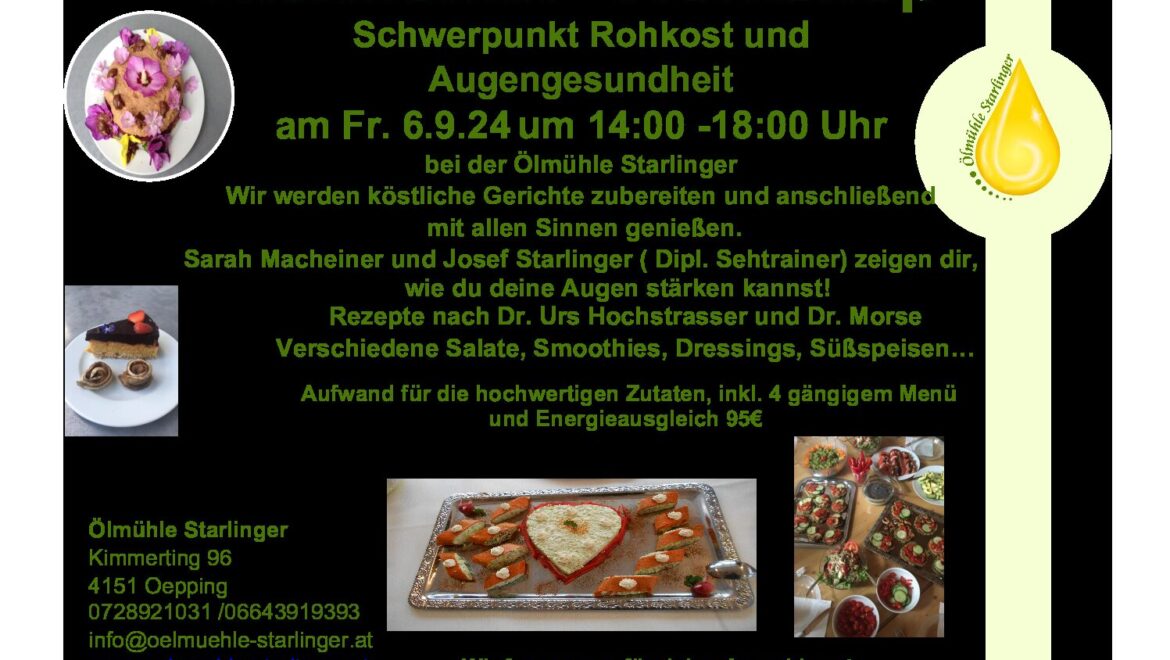 Augenworkshop 6.9.24